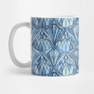 View Through a Blue Window Mug